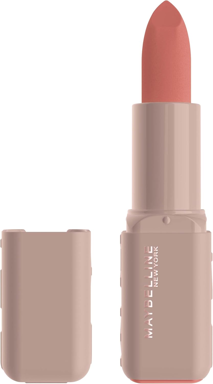 Maybelline New York - Serum Lipstick - Intense and Comfortable Colour - Moisturising and Plumping Care - Up to 8 Hours of Hydration - Maybelline Serum Lipstick - Shade : 001 Crop Top - Image 1