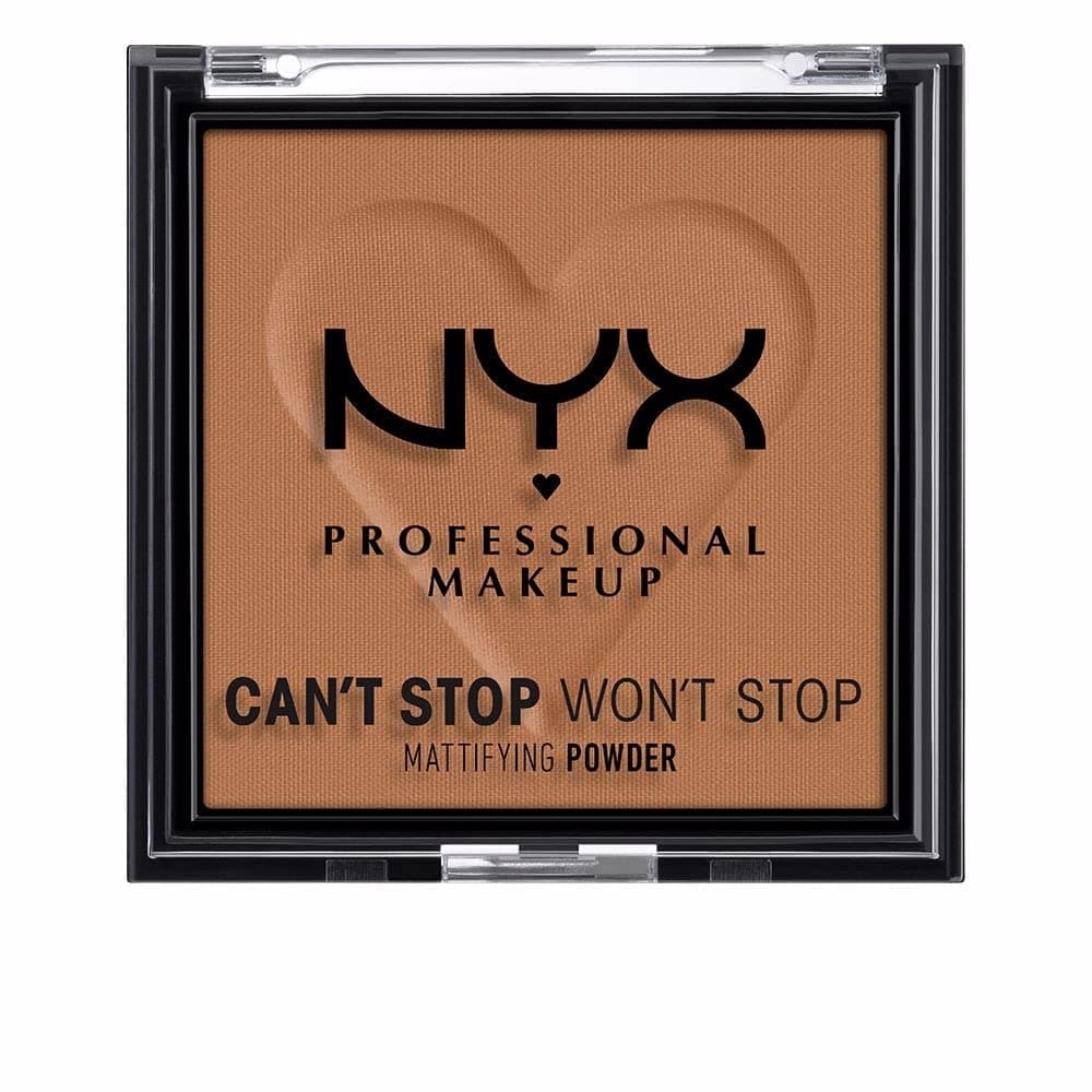 NYX Professional Makeup Can't Stop Won't Stop Mattfying Powder, Matt Finish, Mocha