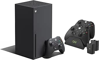 Xbox Series X + Venom Double station de chargement avec 2 batteries rechargeables - Noir Series X & S One - Image 1