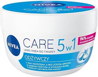 NIVEA CARE 7W1 Crème Hydratante Visage Nourrissante Légère avec Acides aminés, 100 ml - Image 1