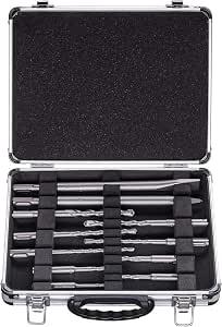 Bosch Accessories 2608578765 SDS+ Drill Bit Set with Aluminium Case (11 Pieces) - Image 1
