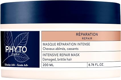 Phyto Paris - Reparation - Intense Repair Hair Mask - Very Damaged and Brittle Hair - Intense Hair Mask with Keratin A18+ and White Mauve - Silicone Free - Image 1