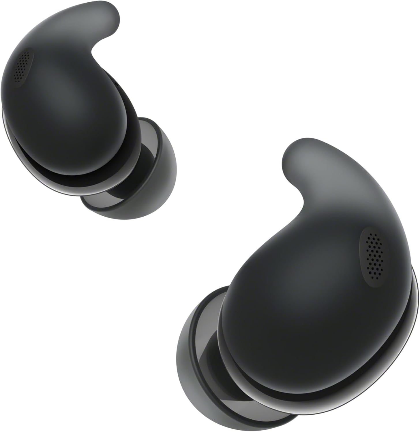 Sony LinkBuds Fit - Ecouteurs Bluetooth sans Fil à réduction de Bruit - Confortables, IPX4, Hi-Res Audio, Mode Ambient Sound, 21h d'autonomie, Connexion multipoint, iOS et Android - Noir - Image 1