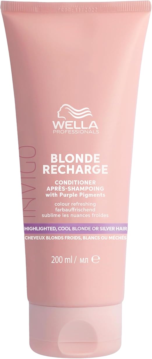 Wella Professionals INVIGO BLONDE RECHARGE Shampoing et Après-shampoing – Ravive et maintient la couleur des cheveux blonds froids - Image 1