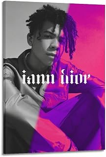 Couverture de l'album Iann Dior signée Limited, couverture d'album de musique, chanteuse pop hip-hop rap - Poster de musique - Impression sur toile esthétique pour fille et garçon - Décoration de - Image 1