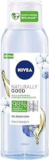 Nivea Naturally Good Gel Douche Soin, 300ml - Image 1
