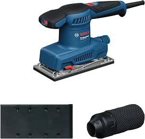 Bosch Professional GSS 20-18A Corded Vibrating Sander (Includes Dust Bag, Punch Plate) - Image 1