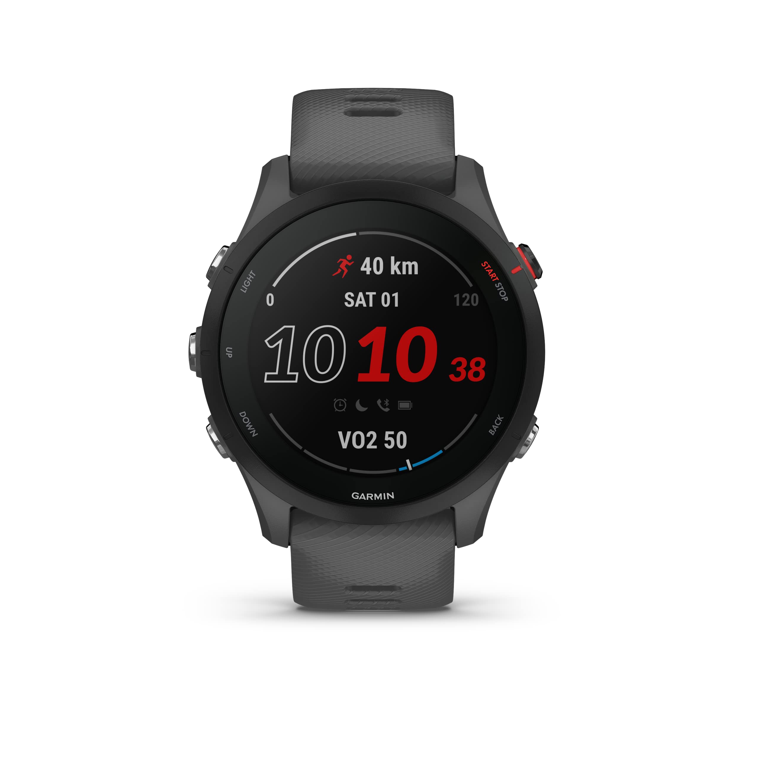 Garmin Forerunner 255 - Running Multisport GPS Smart Watch - Gray - 46mm Case (Refurbished) - Image 1