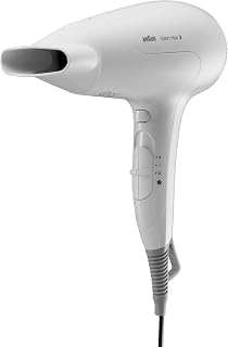 Braun Sèche-cheveux Satin Hair 3 Power Perfection, sèche-cheveux professionnel avec IonTec, HD380, blanc - Image 1