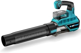 Souffleur Batterie Compatible avec Makita 18V (sans Batterie) 80m/s Souffleur de Feuilles sans Fil, souffleur électrique Feuilles Mortes pour l'entretien de la pelouse, Le soufflage de la Neige - Image 1