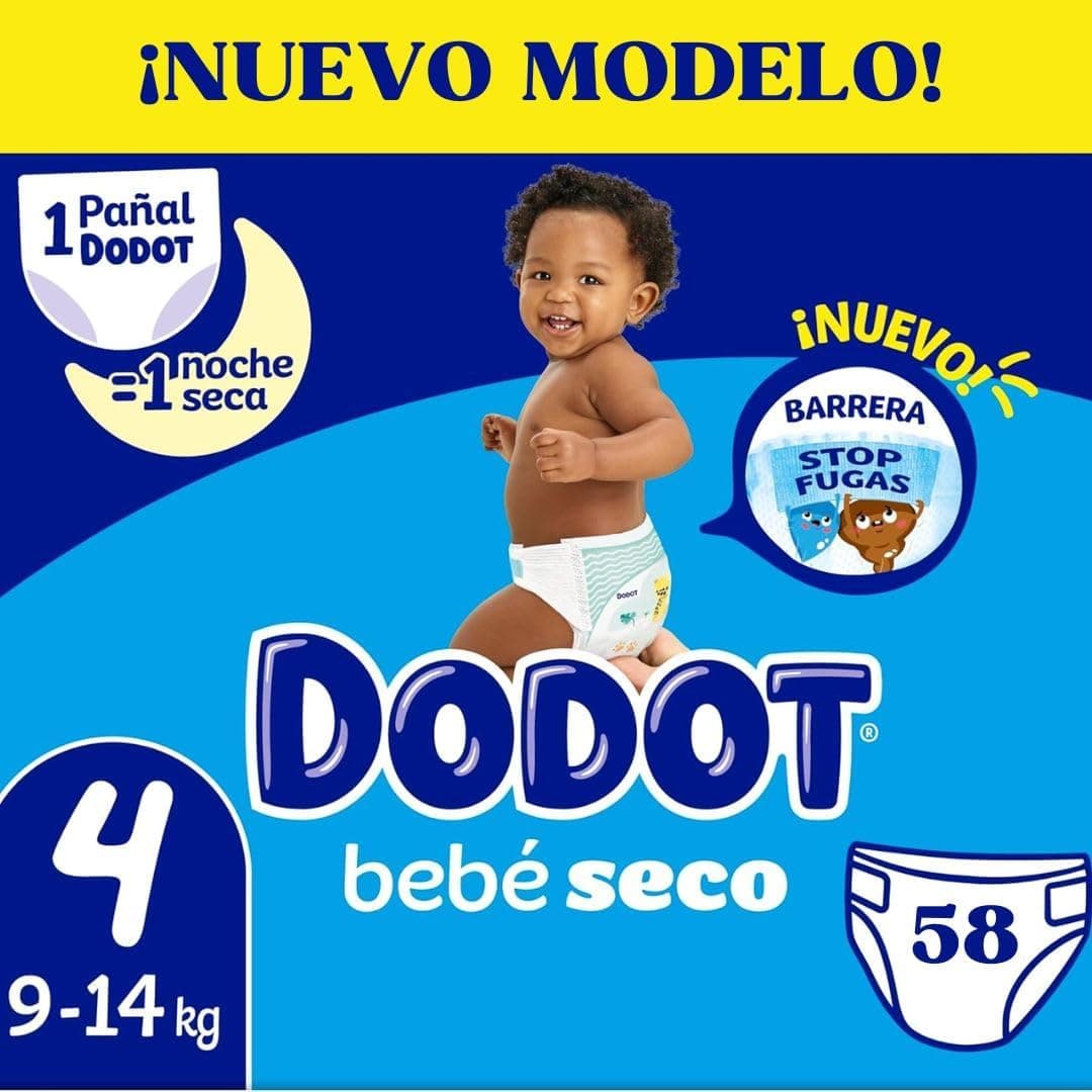 DODOT Brand Nappy Model Baby Seco T-4 9-14 kg 58UD