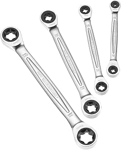 FACOM 464TX.J4PB Set of 4 Precision Torx Ratchet Spanners Fast and Innovative - Image 1