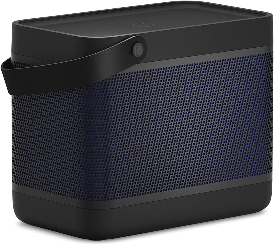 Bang & Olufsen Beolit 20 - Enceinte Puissante Bluetooth sans Fil Portable et Domestique avec Son à 360 Degrés et Chargeur de Téléphone sans Fil Qi Intégré - Noir - Image 1