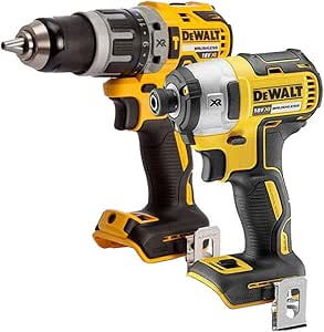 DeWalt 2 x LXT DCF887N Cordless Impact Driver and DCD796N 18V Combination Drill - Image 1
