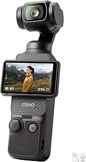 Osmo Pocket 3, Digital Camera Vlog CMOS 1'' and 4K/120fps Video, 3 Axis Stabilization, Fast MAP, Facial/Object Tracking, 2 Inch Rotary Touch Screen, Small Cam. Video for Photography, YouTube - Image 1