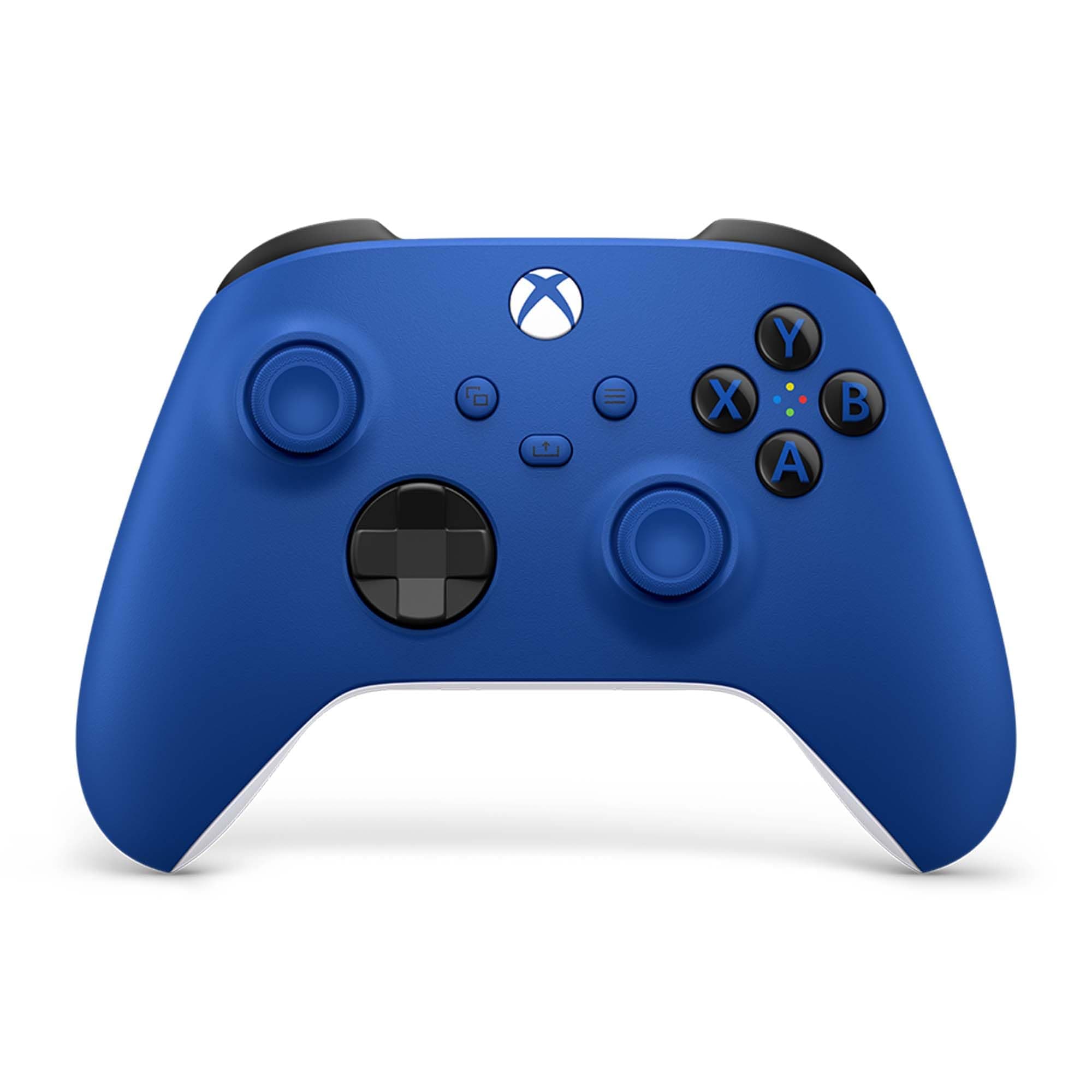 Xbox Manette sans Fil - Shock Blue Pour Xbox Series X, Xbox Series S, Xbox One, Windows 10 & 11, Android et iOS