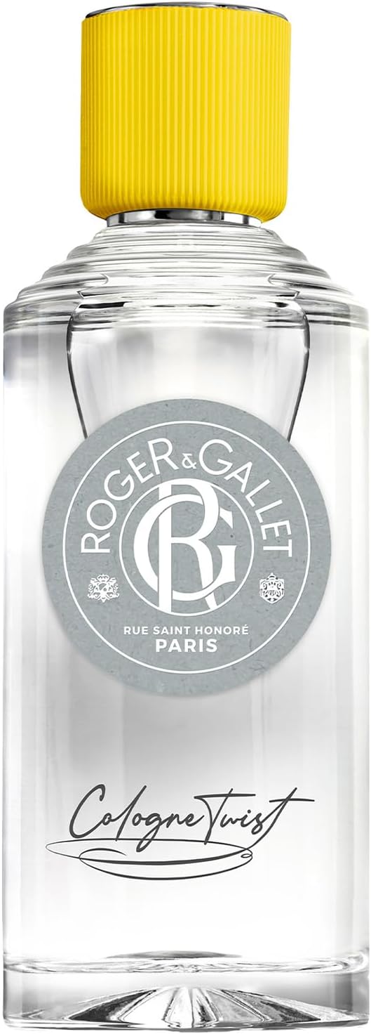 Roger&Gallet - Cologne Twist - Parfum Frais aux Notes de Citron, Sauge, Bergamote et Bois de Cachemire - Eau de Cologne avec 95% d’Ingrédients Naturels - Fragrance Mixte Revitalisante - Image 1