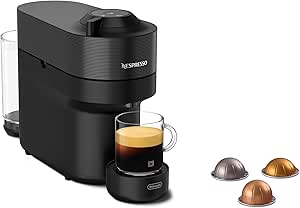 Nespresso Coffee machine Vertuo Pop Noir Delonghi ENV90.B - Image 1