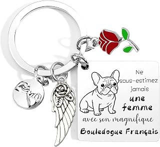 Dog Keyring Dachshund/Golden Retriever/French Bulldog/Cocker/Australian Shepherd Puppy, Charm for Bag, for You or Gift for Women, Friend, Mom, Aunt, Grandma, Dog Lover - Image 1