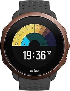 Suunto 3 Sports Watch with Wrist Heart Rate Monitor, 24/7 Activity Tracker and Recovery Monitoring