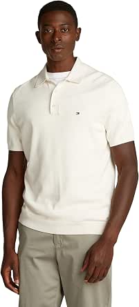 Tommy Hilfiger Men's Essential Cotton Knitted Short Sleeve Polo Shirt - Image 1