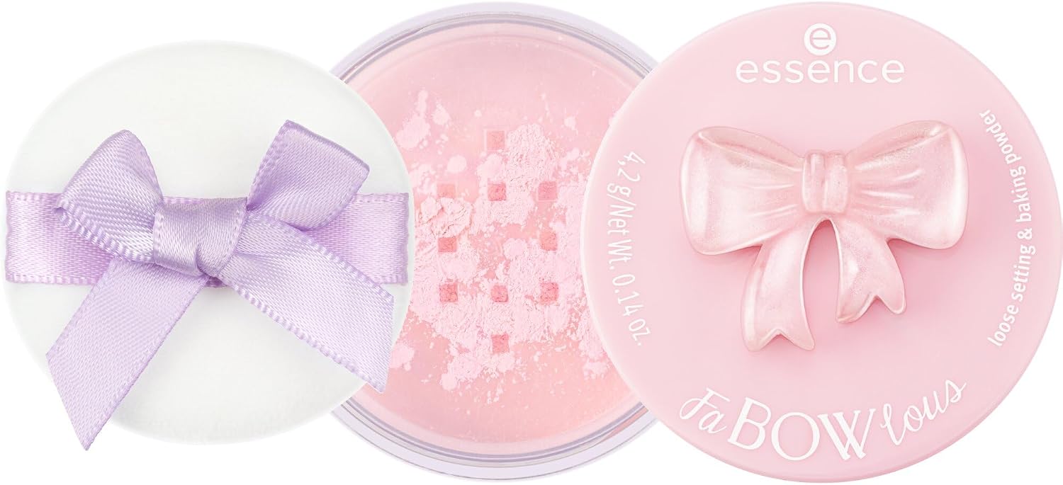 Essence Cosmetics Fabowlous Loose Setting et Baking Powder Poudre Libre Fixatrice, Matifiant, Naturel, Translucide, Mat, 4.2 g - Image 1