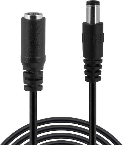 Wicked Chili 1 x Extension Cable 300 cm for Philips Hue Play Lightbar 3 m Lamp Cable Power Cable for Adapter S021LM2400088 (Black) - Image 1