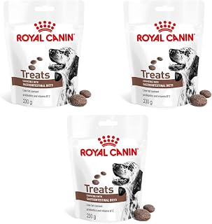 Veterinary Gastrointestinal Treats | Pack of 3 | 3 x 230g | Snacks for Adult Dogs of All Sizes and Breeds | in Resealable Bag | Low Fat - Image 1