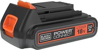 18V Li-ion 2.0Ah Battery for DIY Work Compatible with BLACK+DECKER 18V DIY Garden Tools Handy Compact Versatile BL2018-XJ - Image 1