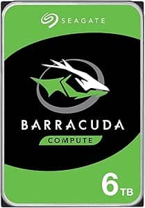 SEAGATE Barracuda 6TB 3.5" 6000 GB Serial ATA III