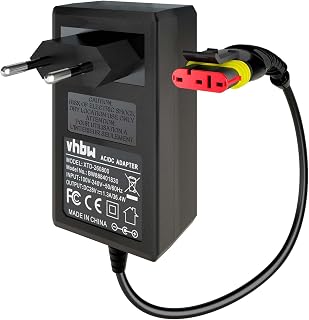 vhbw Adaptateur secteur compatible avec Husqvarna Automower 105, 310, 315, 315X, 305, 310 Mark II, 315 Mark II tondeuse à gazon, robot tondeur - Image 1