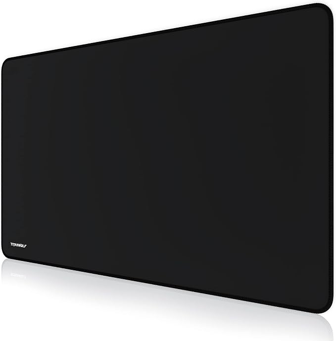 TITANWOLF - XXL Gaming Mouse Pad 1000x600mm - Mouse Mat Extra Large XXXL 100x60cm - Fabric Gaming Desk Pad - High Precision and Speed - for Roccat Razer Logitech Mouse and Keyboard - Image 1