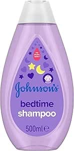 Johnson's Baby Bedtime Shampoo Leaves Hair Soft and Shiny Enriched with Soothing Natural Essences Designed for Delicate Skin and Hair 500ml
