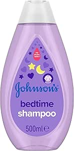 Johnson's Baby Bedtime Shampoo Leaves Hair Soft and Shiny Enriched with Soothing Natural Essences Designed for Delicate Skin and Hair 500ml - Image 1