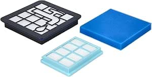 Philips PowerPro Compact and Active Vacuum Cleaner Filter - Alternative to Philips FC8010/02 Replacement Kit - Pack of 3