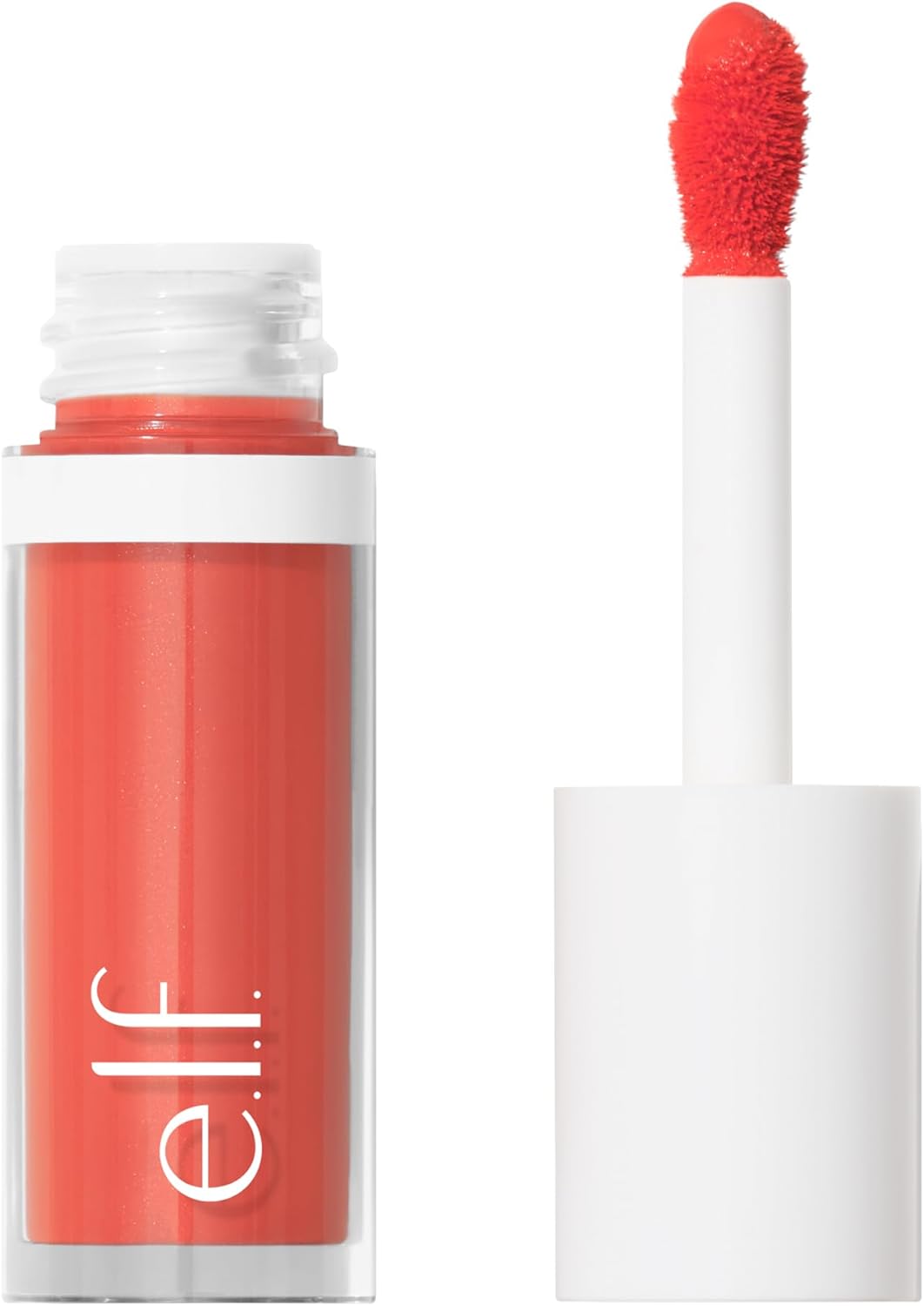 e.l.f. Camo Liquid Blush, fard à joues liquide longue durée, pour une couleur hautement pigmentée, assure une finition douce, baptisée, végétalien et sans cruauté envers les animaux, corail Crush - Image 1