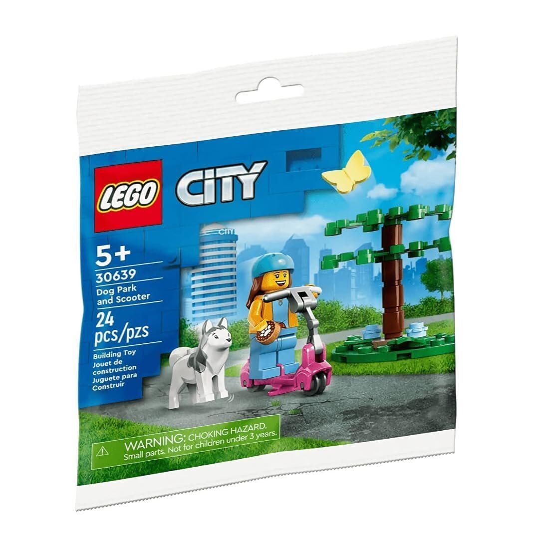 LEGO LEGO City-Polybag CityPolybag Hundepark und Roller Bausatz (30639) - Image 1