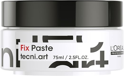 L'Oréal Professionnel, Pâte de coiffage Fix Paste, Force 7, Tenue Longue Durée & Fixation 24h, Rendu Mat sans Effet Carton ni Résidus, Non Gras & Non Collant, 75 ml - Image 1