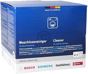 Bosch Washing Machine Cleaner Compatible with Siemens 00311929 4 x 200 g - Image 1