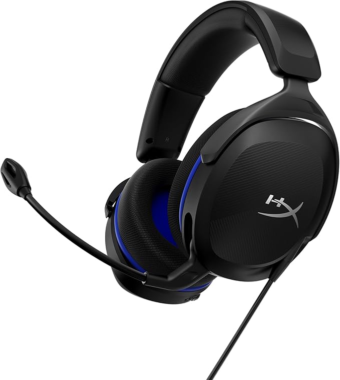 HyperX Cloud Stinger 2 Core Gaming Headset for PlayStation, Lightweight Over-Ear Headphones with Microphone, Auto Off Function, 40mm Speakers - Image 1