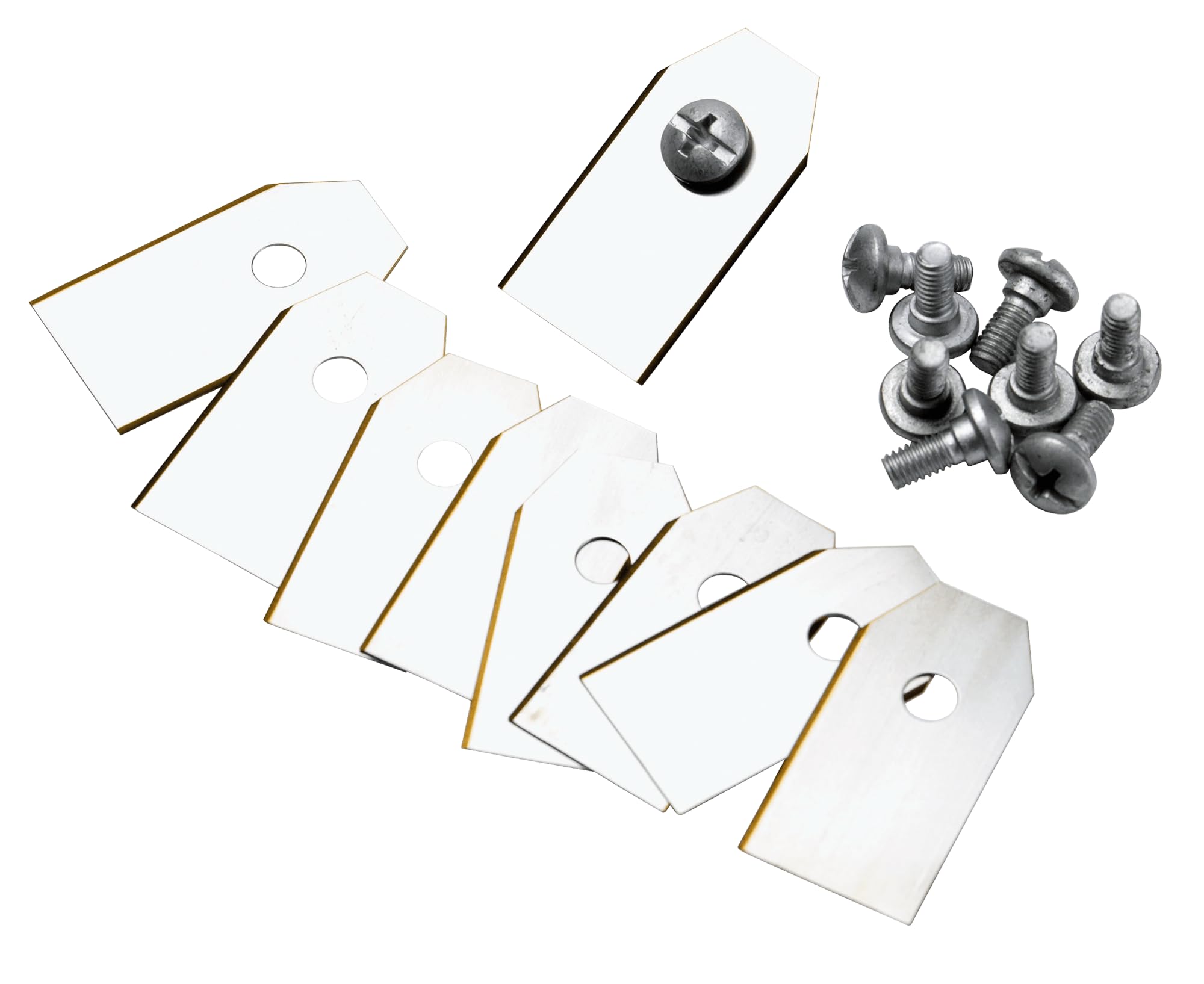 Gardena Original Robot Lawnmower Replacement Blades: Blades for Robot Lawnmowers (Items 4071 and 4072), Precise Cutting, 9 Sharp Blades and 9 Screws, Easy Replacement (4087-20) - Image 1
