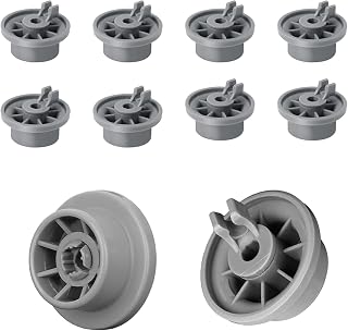 Dishwasher Lower Basket Bearing Kit - Universal Replacement Wheels & Wheels Compatible with Bosch Siemens Neff Beko - Dishwasher Parts & Accessories - Image 1