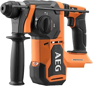 AEG - Perforateur burineur SDS+ 18V BRUSHLESS, 2,5 Joules EPTA, 1500 tr/min, 5000 cps/min, capacité de perçage 26 mm dans le béton, sans batt. ni chargeur, en carton. - Image 1