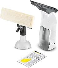 Kärcher Nettoyeur de Vitres WV 1 Plus, Autonomie de Batterie : 25 min, Affichage LED, Réservoir d'Eau Sale : 100 ml, Poids : 0,5 kg, Pulvérisateur avec Microfibres, 20 ml Nettoyant Vitres Concentré - Image 1