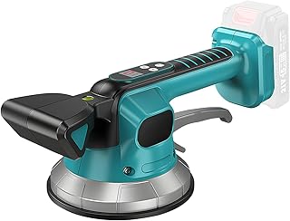 Cordless Vibrating Leveling Machine for Makita 18V Battery, Max.16000 RPM Tile Installation Leveling Machine, 200kg Adsorption Capacity 10 Speed Tile Suction Vibration - Image 1