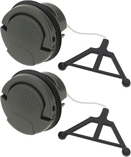 2 Bouchons de Réservoir Huile de Rechange 522 62 00 03 Compatible avec Husqvarna 135 Mark II 465 545 550 555 556 560 562 565 572 576 - Image 1