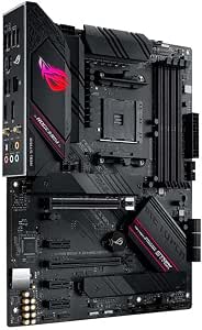 ASUS ROG STRIX B550-F GAMING WI-FI II AMD B550 Ryzen AM4 ATX Gaming Motherboards (PCIe 4.0, 12+2 DrMOS, Intel 2.5Gb Ethernet, WiFi 6E, 2x M.2, SATA 6Gbps, USB 3.2 Gen 2, Aura Sync RGB) - Image 1
