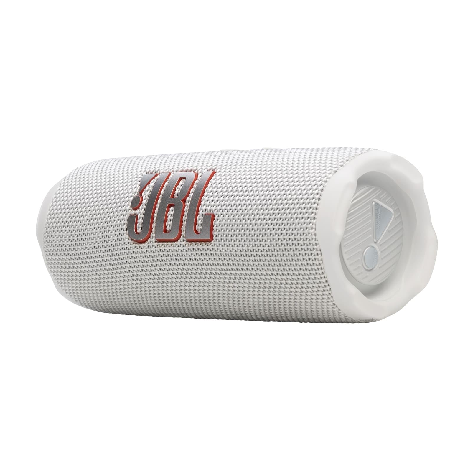 JBL Flip 7, Portable Wireless Bluetooth Speaker, 16 Hours of Battery Life, IP68 Waterproof, Dustproof and Shockproof, JBL Pro Sound with AI Boost, Auracast Multi-Speaker Connection, White - Image 1