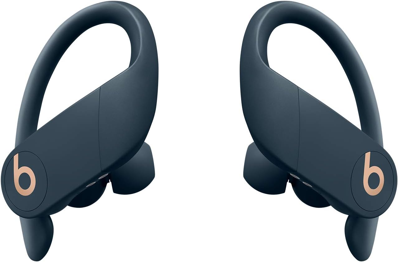 Beats by Dr. Dre Powerbeats Pro sans fil - Puce Apple H1 pour casques et écouteurs, Bluetooth classe 1, 9 heures d'écoute, écouteurs résistants à la transpiration - Marine - Image 1