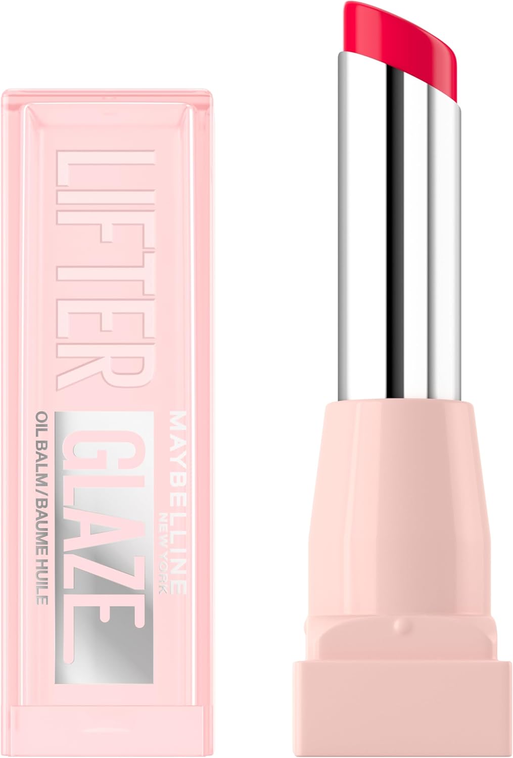 Maybelline New York - Baume Huile Hydratant - Lèvres Lissées et Brillantes - Effet Laqué - Enrichi en Acide Hyaluronique et Extrait de Cerises - Lifter Glaze - Teinte : 004 Cherry Swirl - Image 1